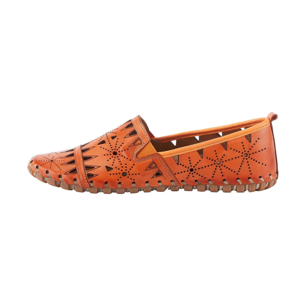 Spring Step Women's Fusaro Loafer Shoes - Orange - Lenny's Shoe & Apparel