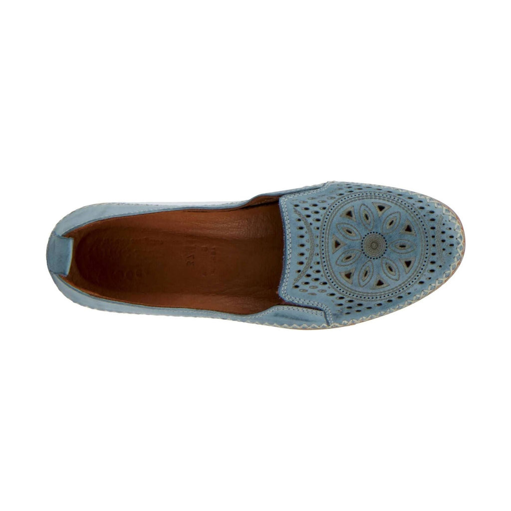 Spring Step Women's Ingrid Slip On Loafer - Sky Blue - Lenny's Shoe & Apparel