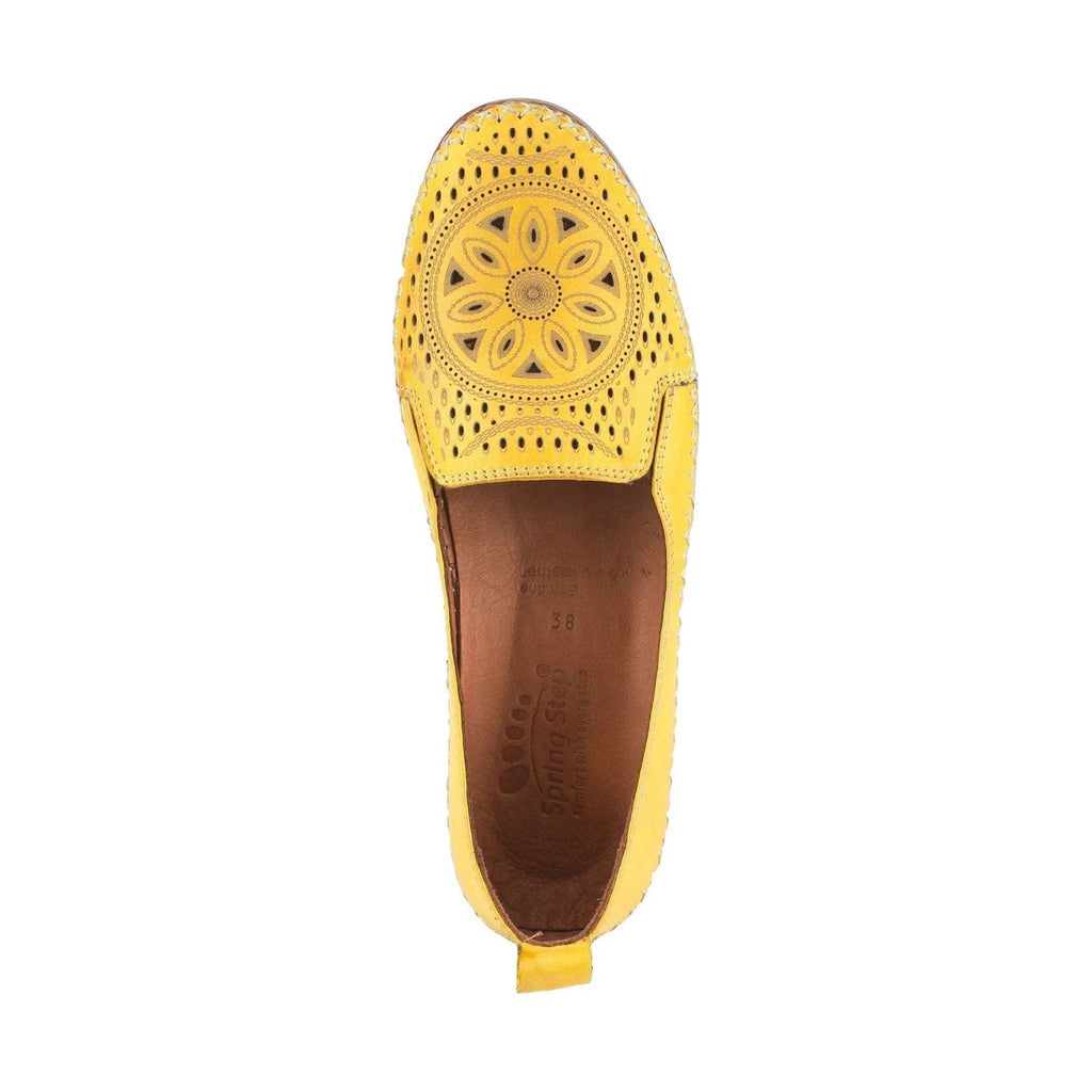 Spring Step Women's Ingrid Slip On Loafer - Yellow - Lenny's Shoe & Apparel