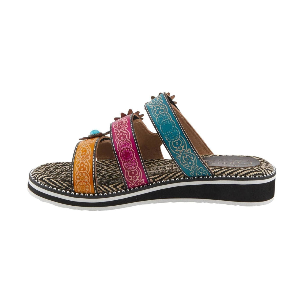 Spring Step Women's L'artiste Maryse Sandals - Black Multi - Lenny's Shoe & Apparel