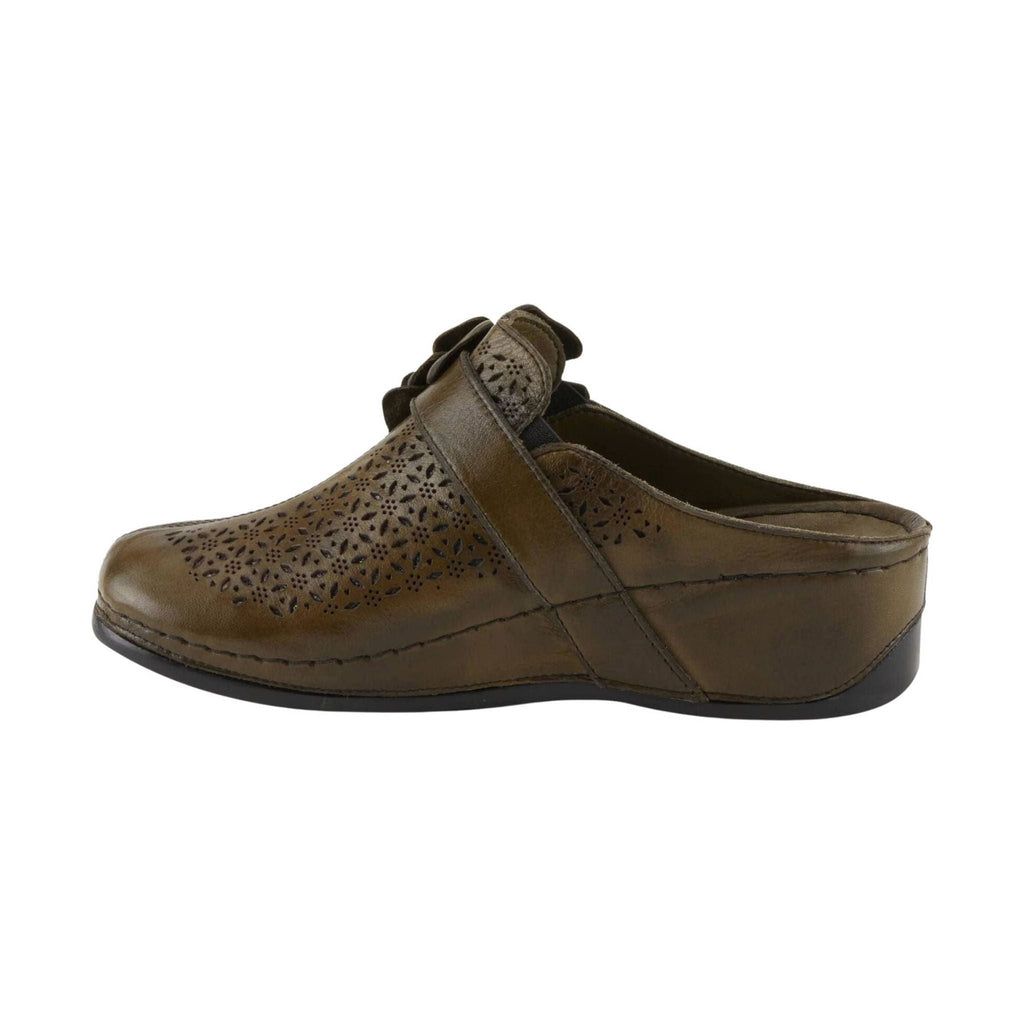 Spring Step Women's Lilybean Clog - Olive Green - Lenny's Shoe & Apparel