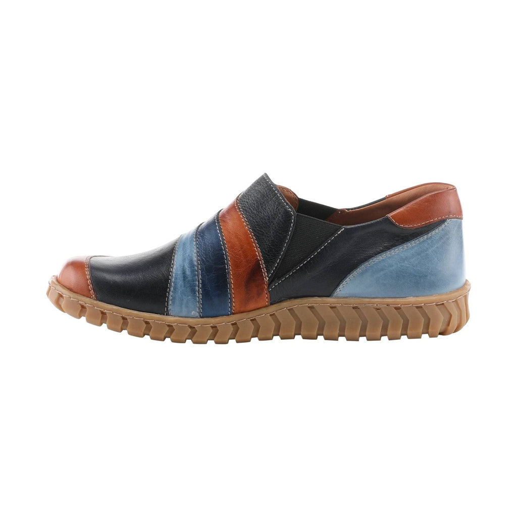 Spring Step Women's Neeta Shoes - Navy Multi - Lenny's Shoe & Apparel