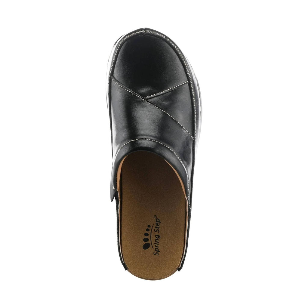 Spring Step Women's Telly Clog - Black - Lenny's Shoe & Apparel