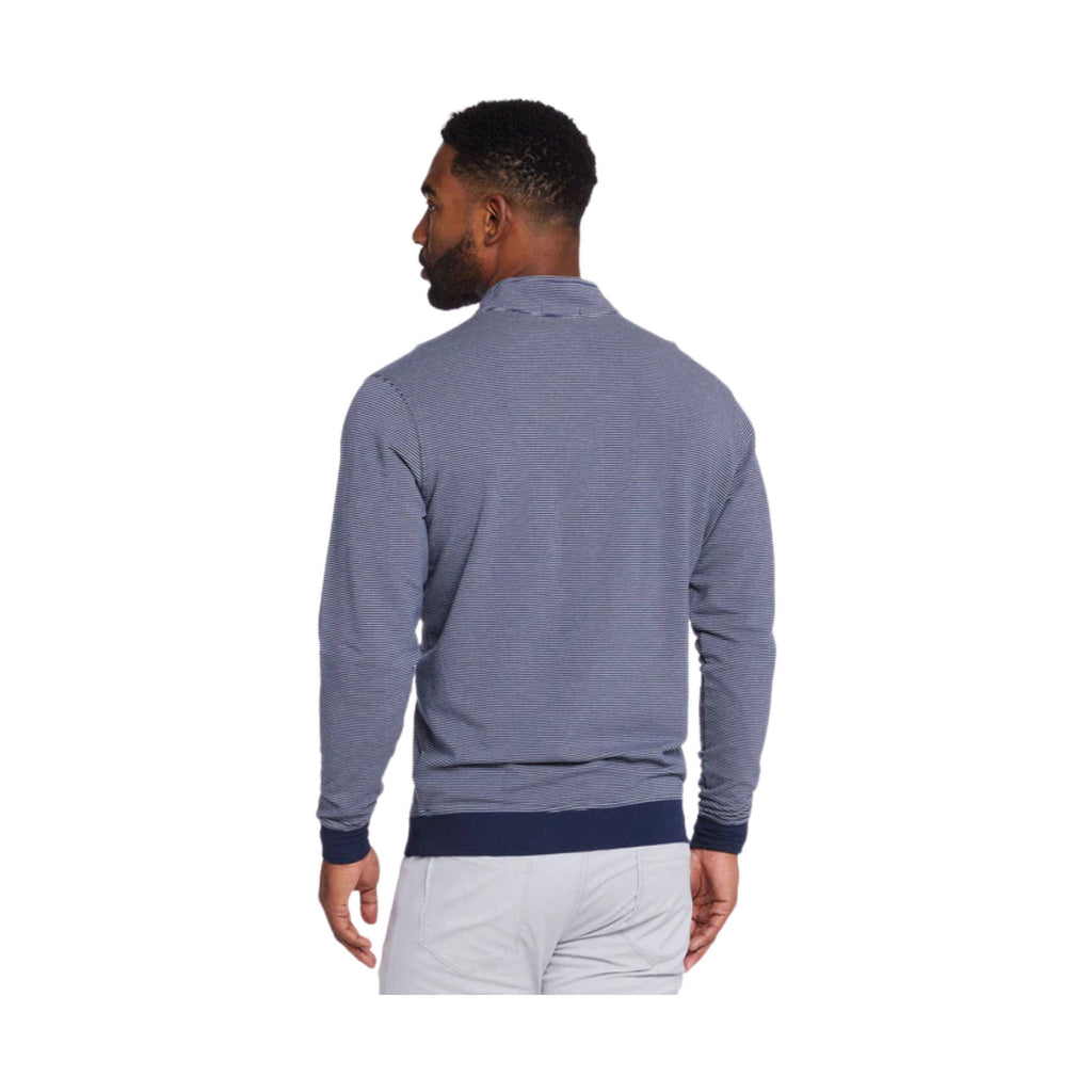 Tasc Men's Cloud French Terry Quarter Zip - Classic Navy/Alloy - Lenny's Shoe & Apparel