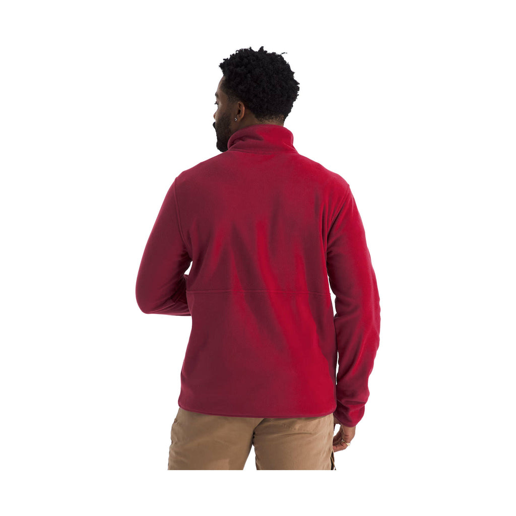 The North Face Men's Glacier Fleece Half Zip - Beetroot - Lenny's Shoe & Apparel