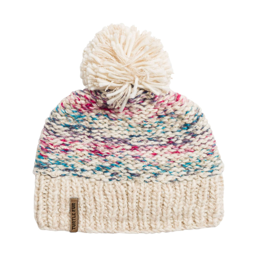 Turtle Fur Firefly Pom Beanie - Natural - Lenny's Shoe & Apparel