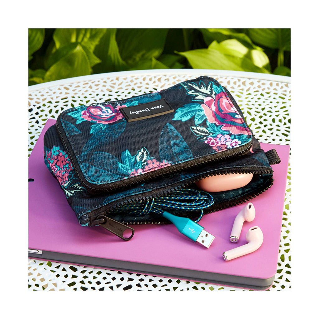 Vera Bradley ReActive Compact Organizer - Rose Foliage - ONLINE STORE CREDIT/EXCHANGE ONLY - Lenny's Shoe & Apparel