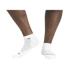 Wide Open Men's Solid Cushioned No Show Socks - White - Lenny's Shoe & Apparel