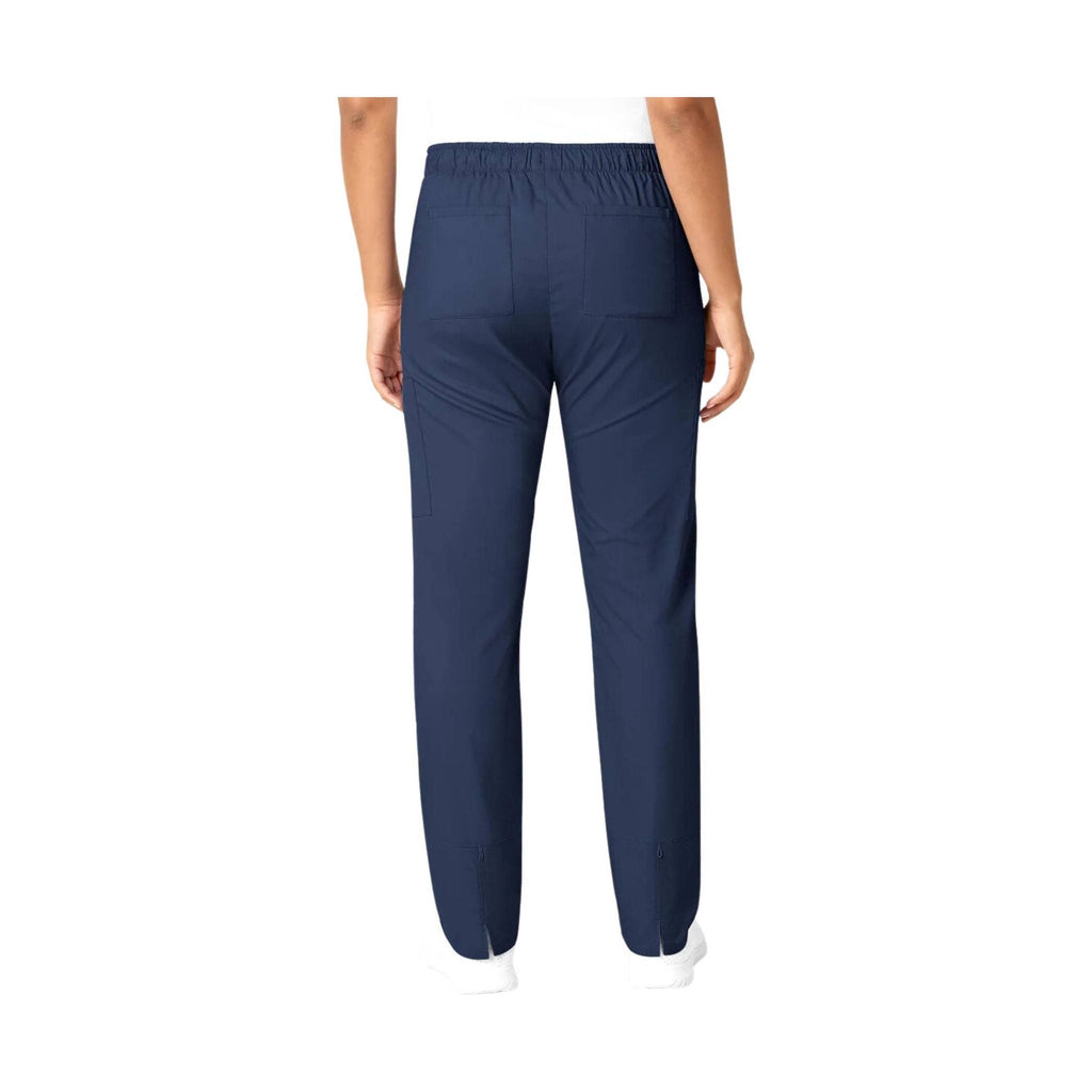 WonderWink Women's Convertible Slim Leg Scrub Pant - Navy - Lenny's Shoe & Apparel