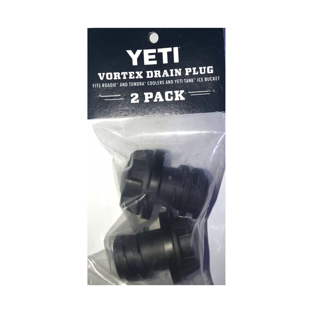 YETI Drain Plug 2 Pack - Black - Lenny's Shoe & Apparel