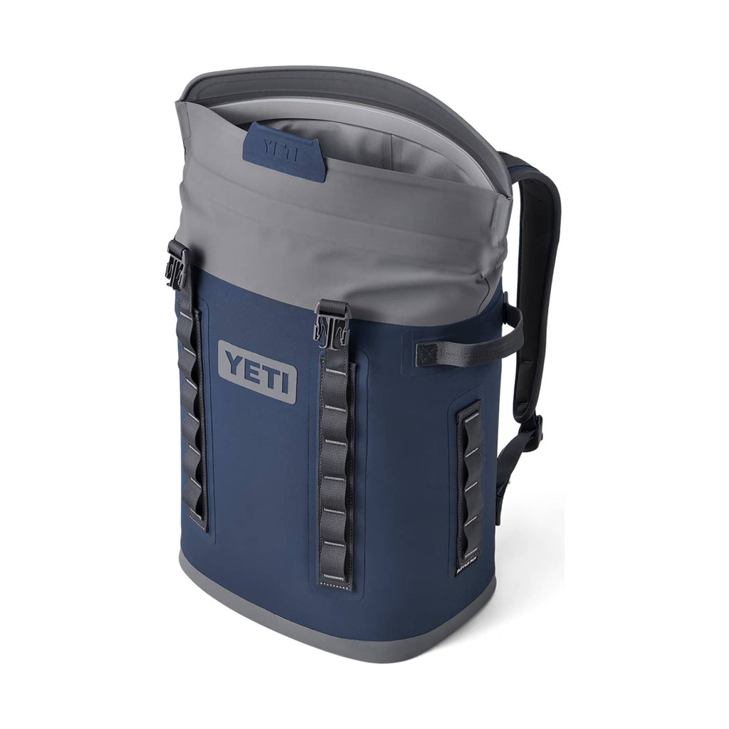 YETI M20 Hopper Backpack Soft Cooler - Navy - Lenny's Shoe & Apparel