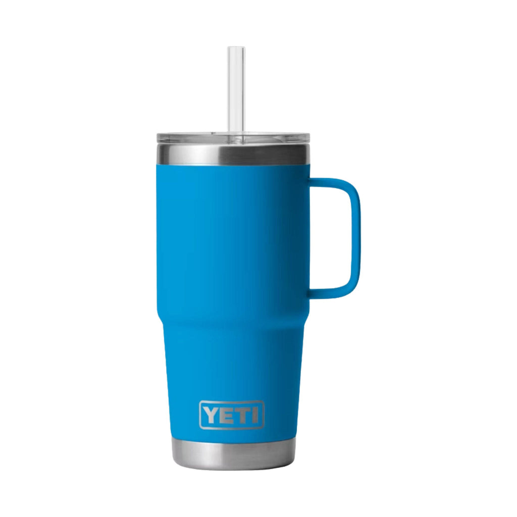 YETI Rambler 25 oz Straw Mug - Big Wave Blue - Lenny's Shoe & Apparel