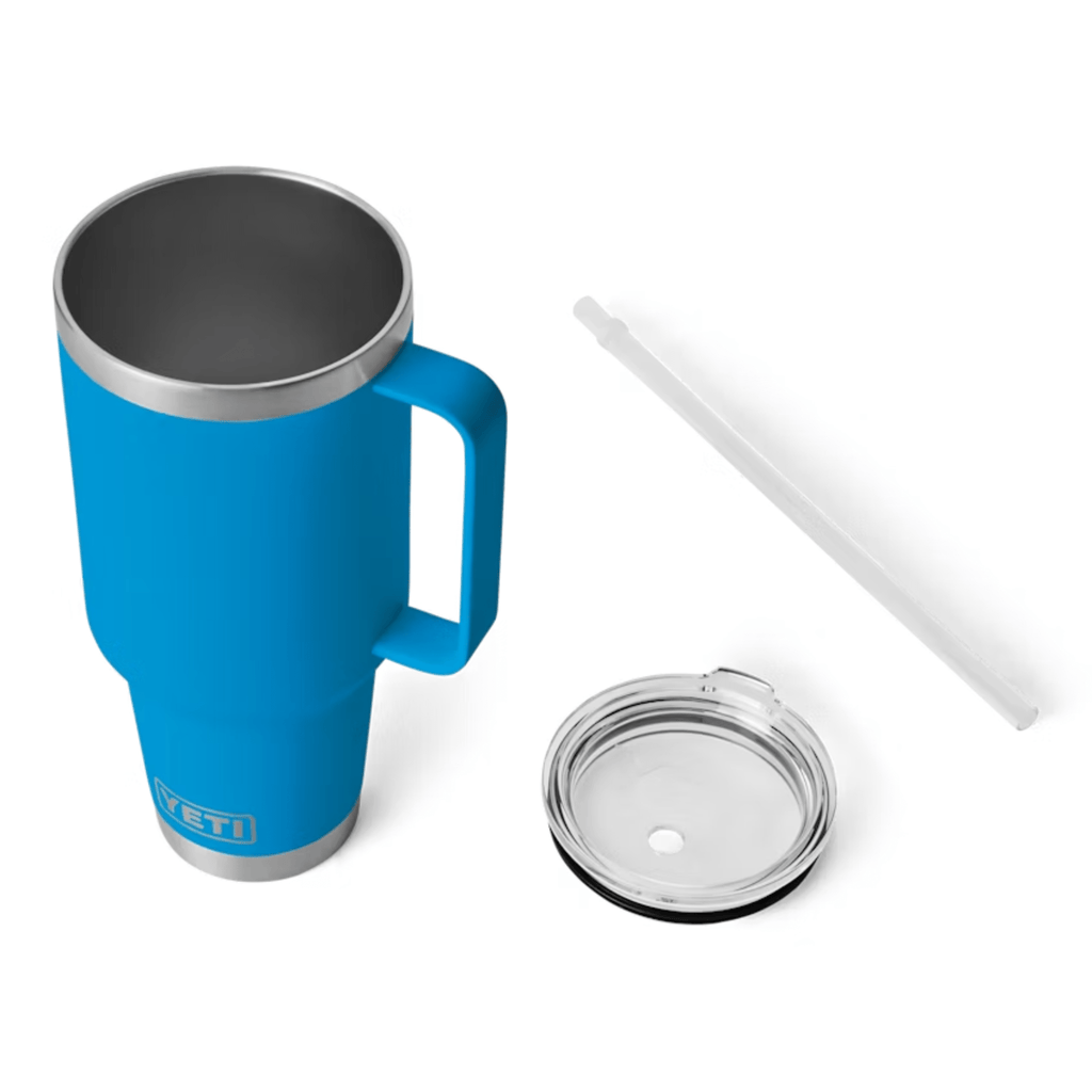 YETI Rambler 42 oz Straw Mug - Big Wave Blue - Lenny's Shoe & Apparel