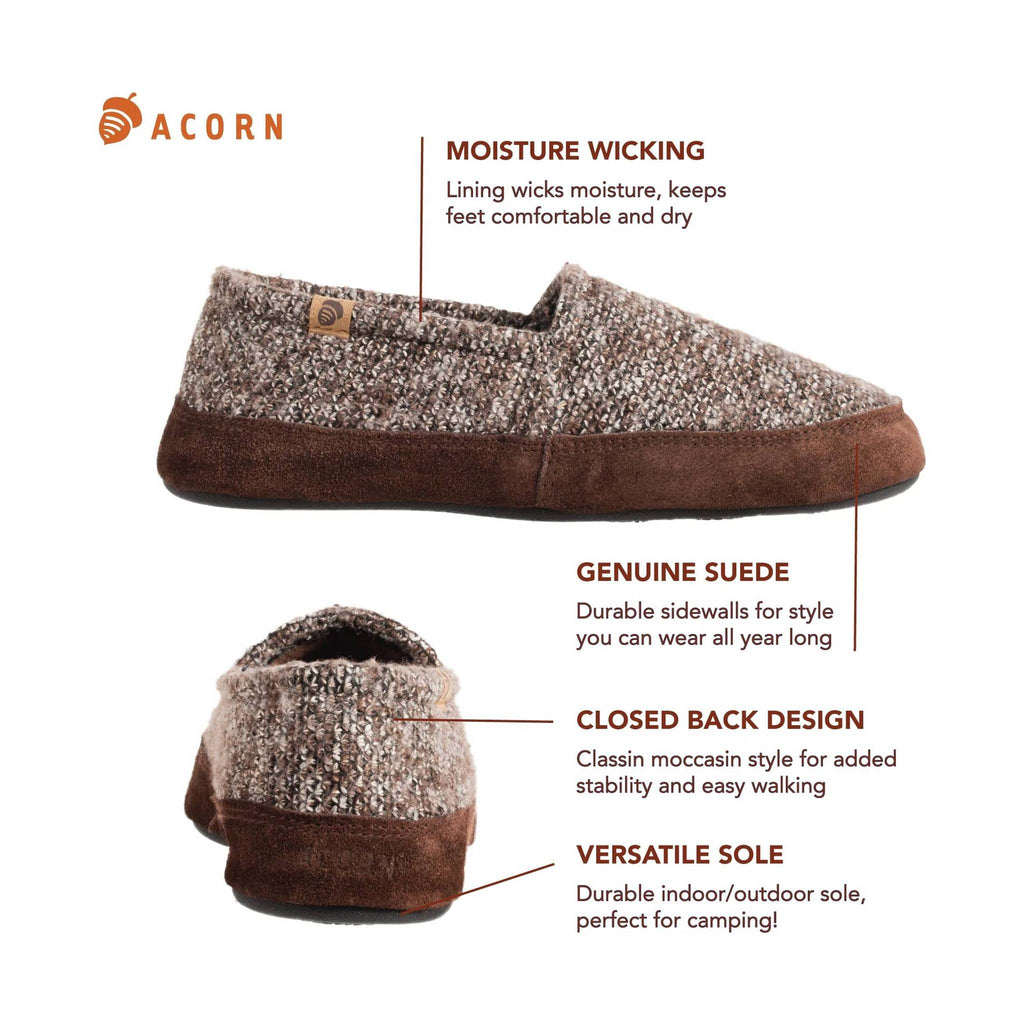 Acorn Men's Moc Slippers - Blue - Lenny's Shoe & Apparel