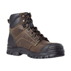 Ariat Women's Treadfast 6in Waterproof Steel Toe Work Boot - Dark Brown - Lenny's Shoe & Apparel