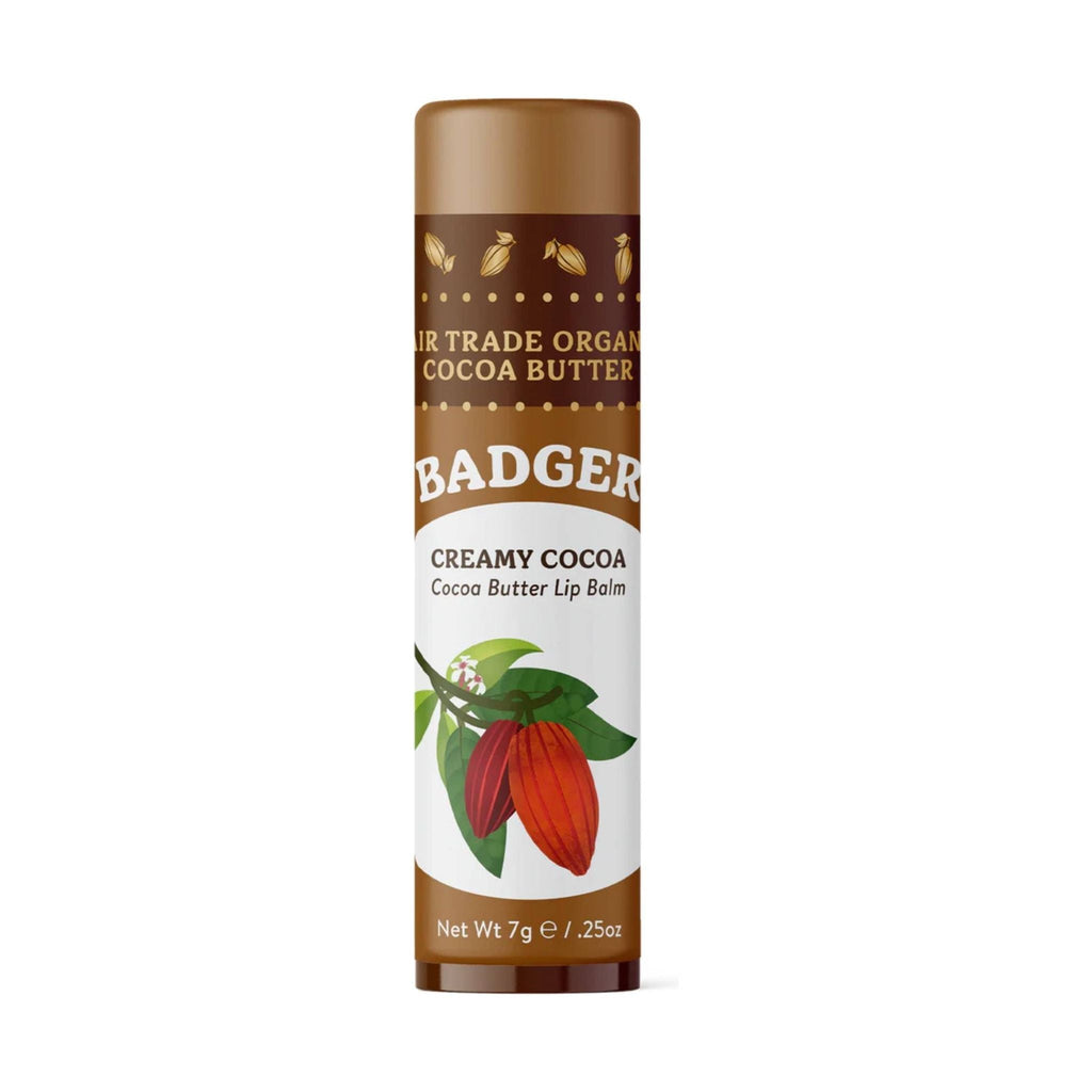 Badger Organic Cocoa Butter Lip Balm - Creamy Cocoa - Lenny's Shoe & Apparel