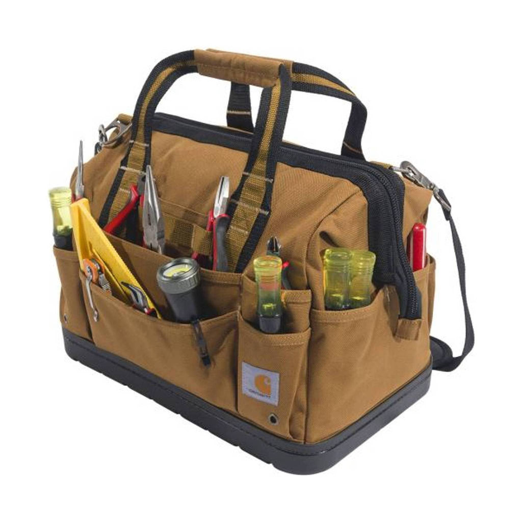 Carhartt 16in Heavyweight Tool Bag - Carhartt Brown - Lenny's Shoe & Apparel