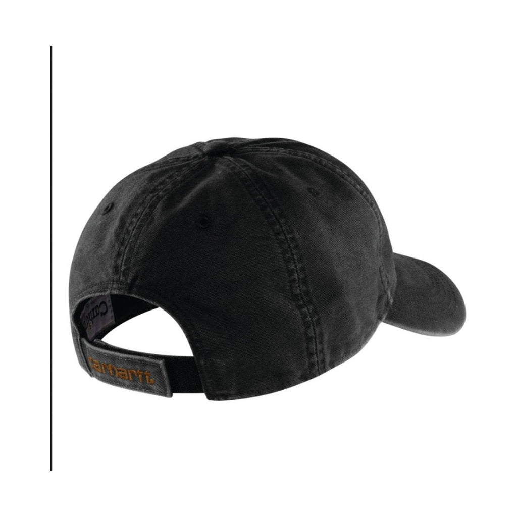 Carhartt Canvas Cap - Black - Lenny's Shoe & Apparel