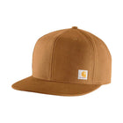 Carhartt Firm Duck Flat Brim Cap - Carhartt Brown - Lenny's Shoe & Apparel