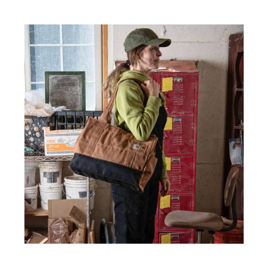 Carhartt Horizontal Zip Tote - Brown - Lenny's Shoe & Apparel