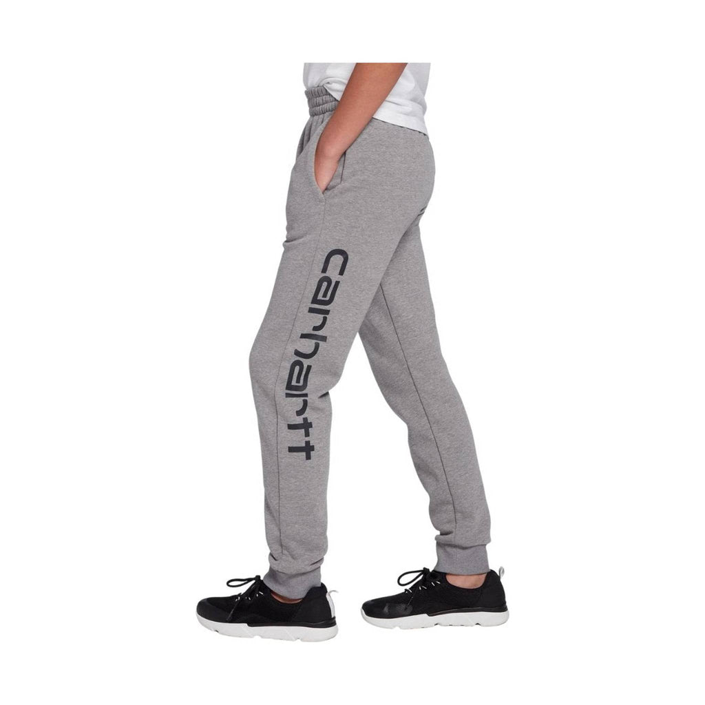 Carhartt Kids' Loose Fit Sweatpants - Charcoal Grey Heather 4-6 - Lenny's Shoe & Apparel