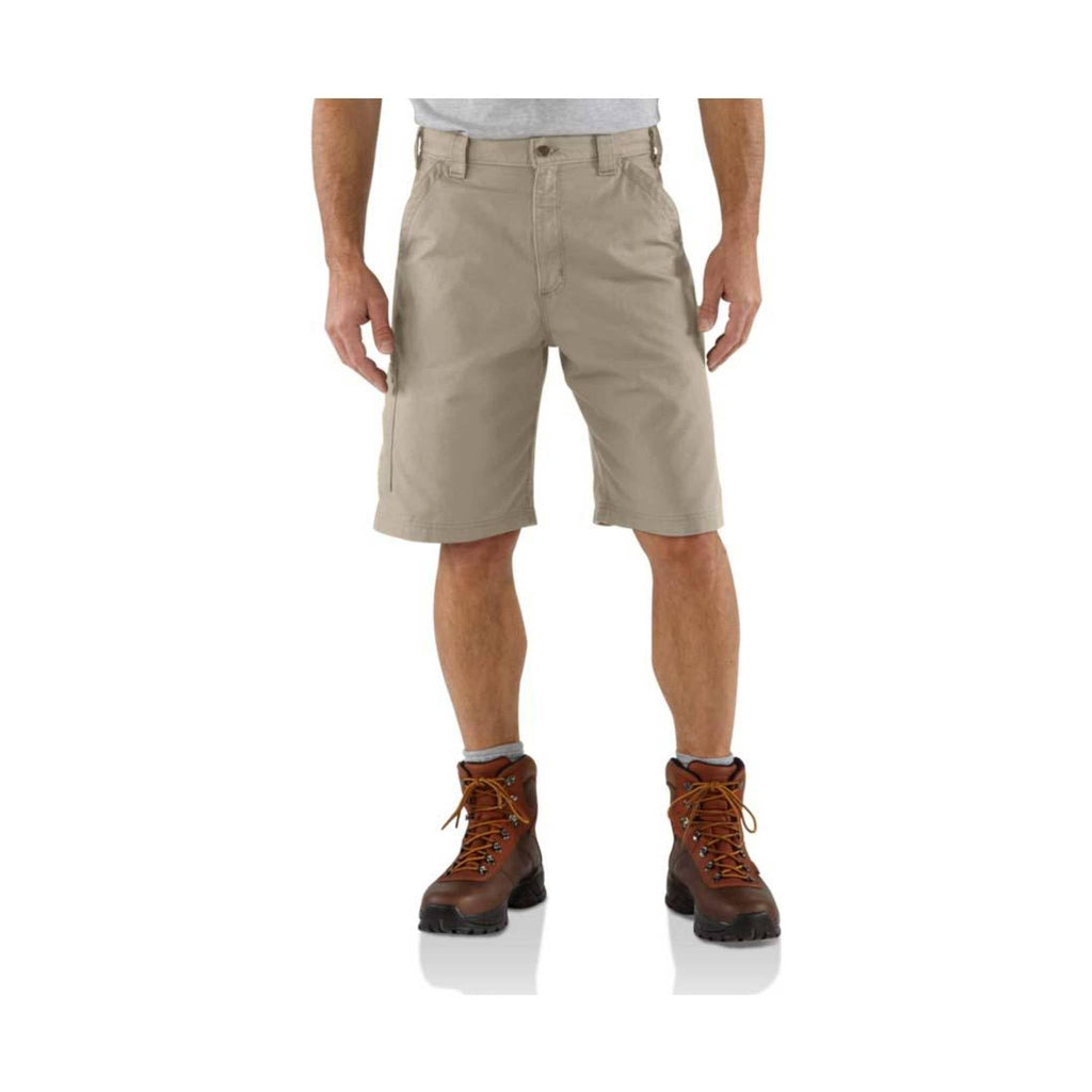 Carhartt Men's Canvas Work Shorts Loose Fit 10" - Tan - Lenny's Shoe & Apparel