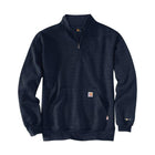 Carhartt Men's Flame Resistant Force Midweight Mock Neck Sweatshirt - Navy - Lenny's Shoe & Apparel