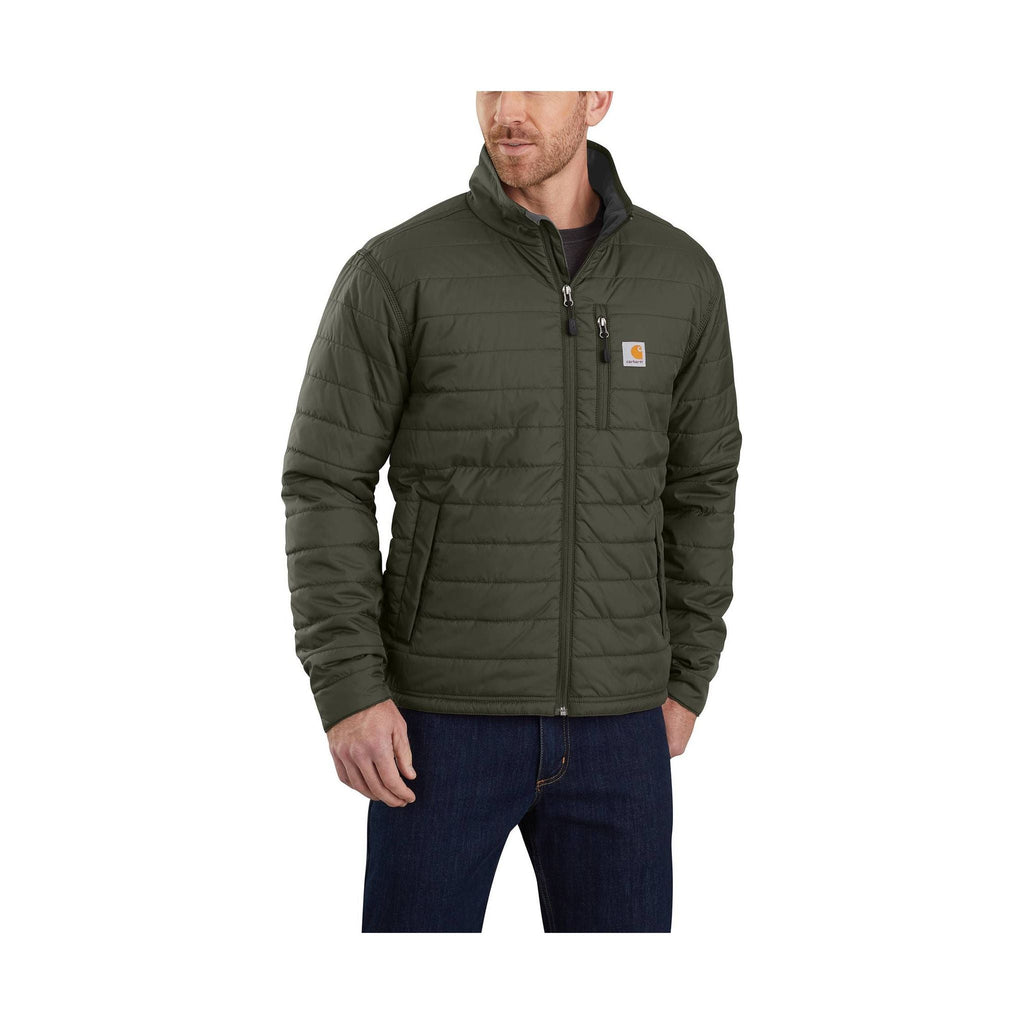 Carhartt Men's Rain Defender® Relaxed Fit Lightweight Insulated Jacket - Moss - Lenny's Shoe & Apparel