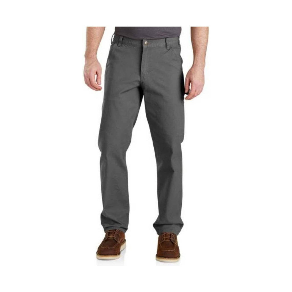 Carhartt Men's Rugged Flex® Relaxed Fit Duck Dungaree - Gravel - Lenny's Shoe & Apparel