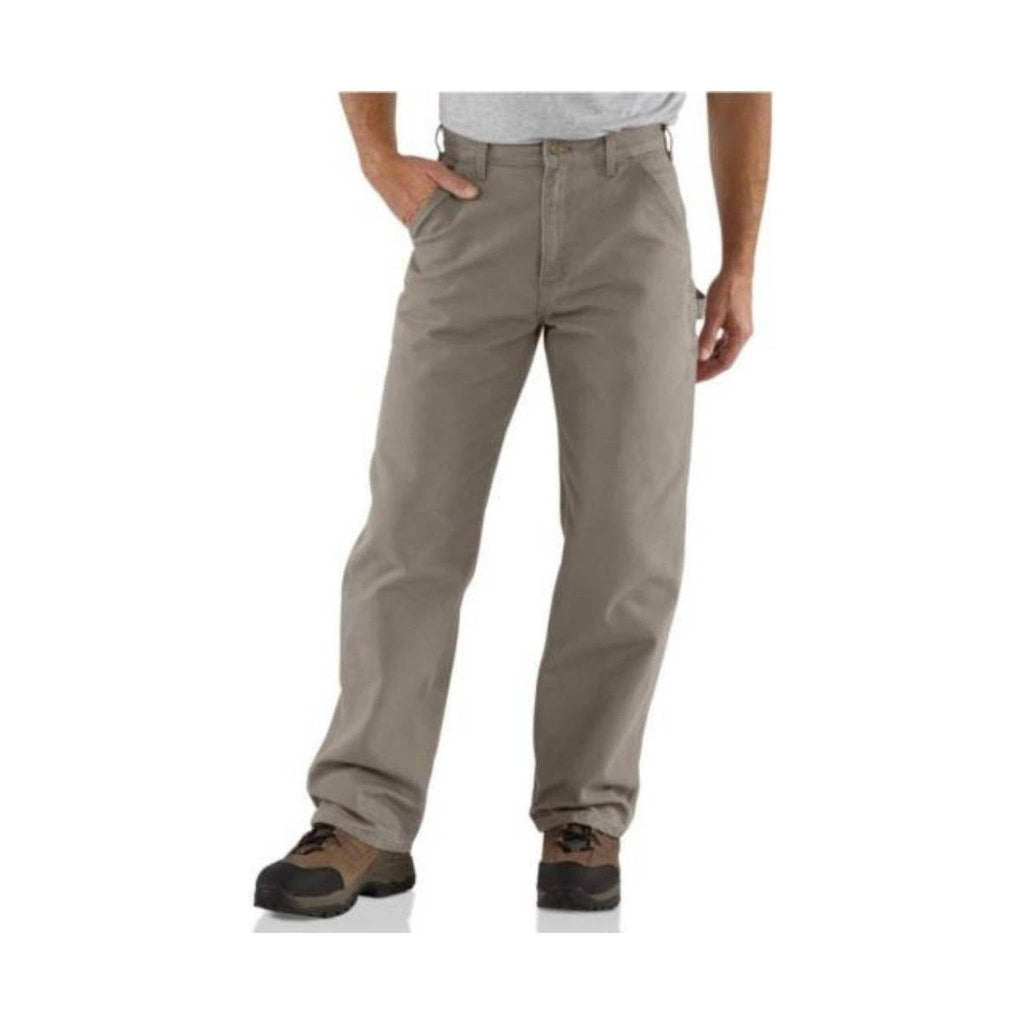 Carhartt Men's Washed Duck work Dungaree - Desert - Lenny's Shoe & Apparel