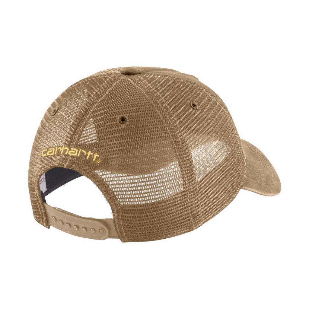 Carhartt Mesh-Back Cap - Dark Khaki - Lenny's Shoe & Apparel