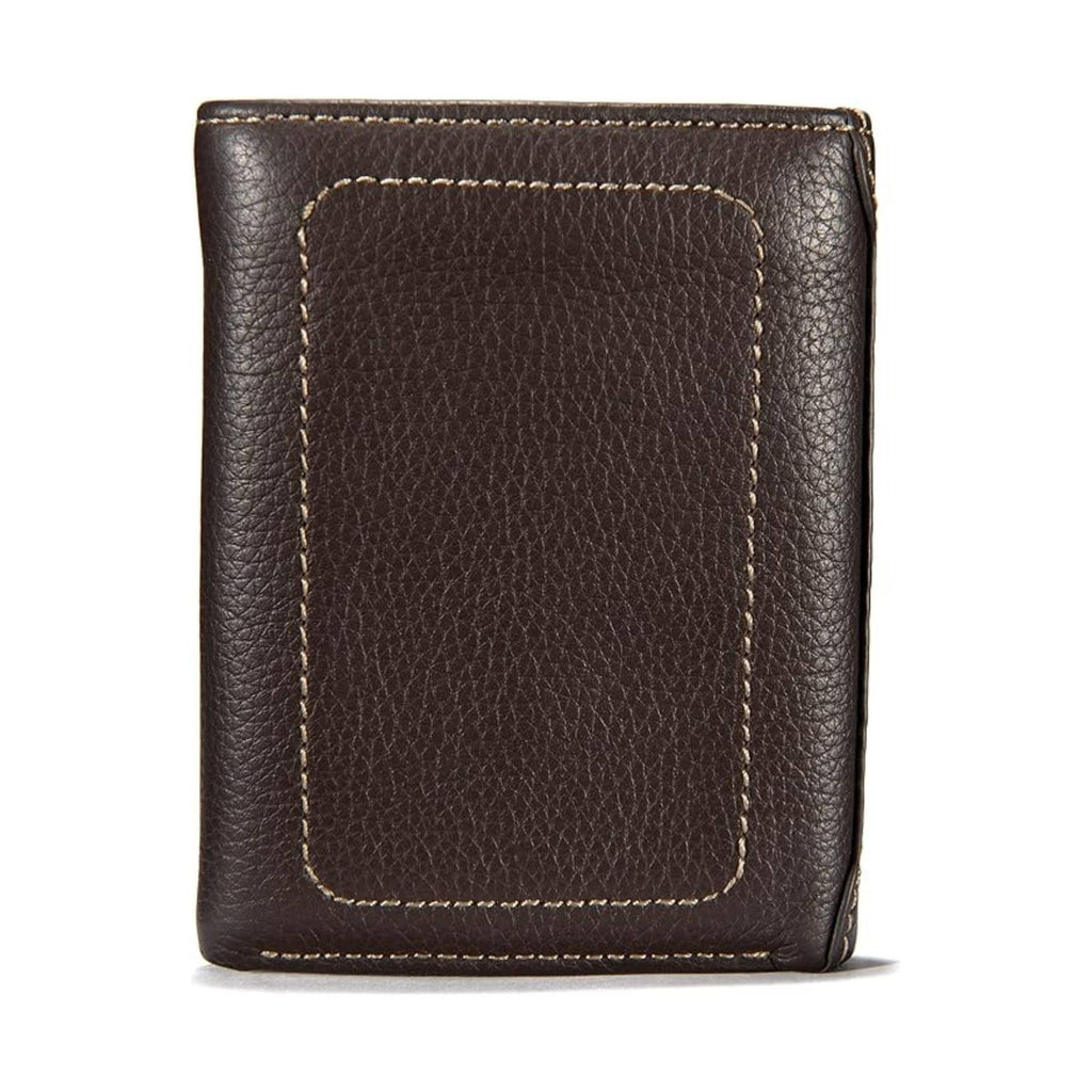 Carhartt Pebble Trifold Wallet - Dark Brown - Lenny's Shoe & Apparel