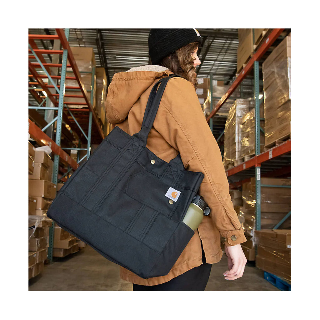 Carhartt Vertical Snap Tote - Carhartt Brown - Lenny's Shoe & Apparel