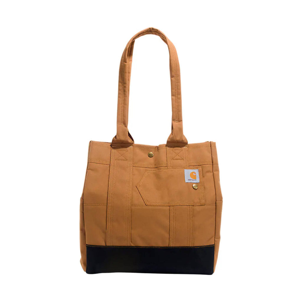 Carhartt Vertical Snap Tote - Carhartt Brown - Lenny's Shoe & Apparel