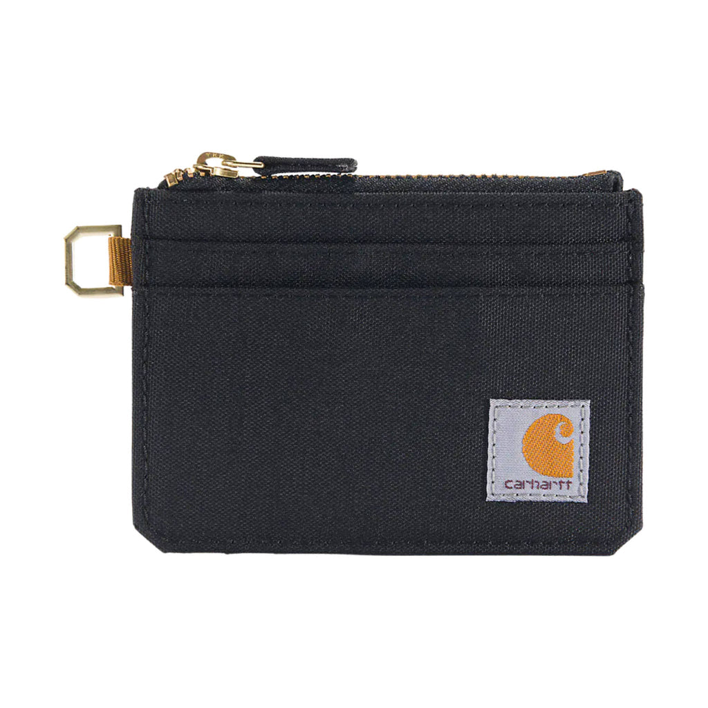 Carhartt Women's Nylon Duck Zippered Card Keeper - Black - Lenny's Shoe & Apparel