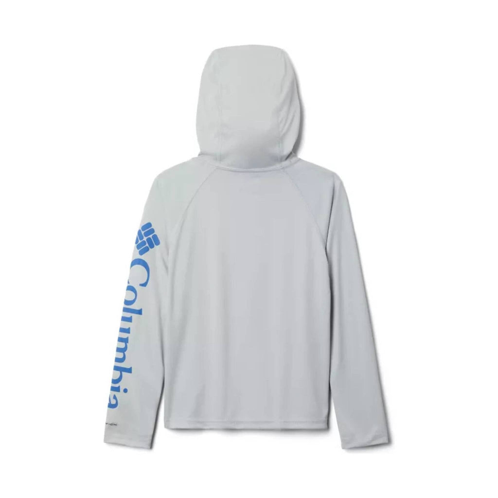 Columbia Kids' PFG Terminal Tackle Hoodie - Cool Grey - Lenny's Shoe & Apparel