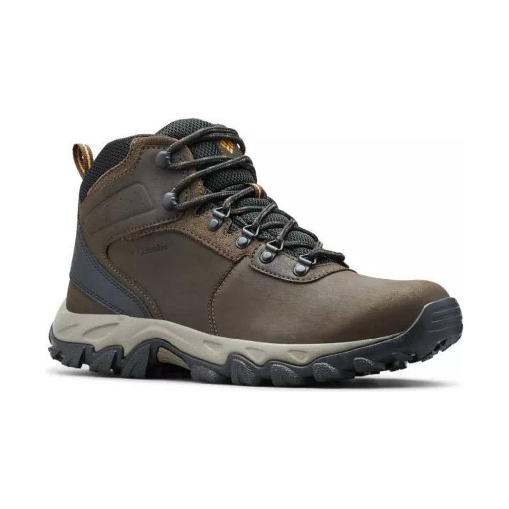 Columbia Men's Newton Ridge Plus II Waterproof Boots - Cordovan/Squash - Lenny's Shoe & Apparel