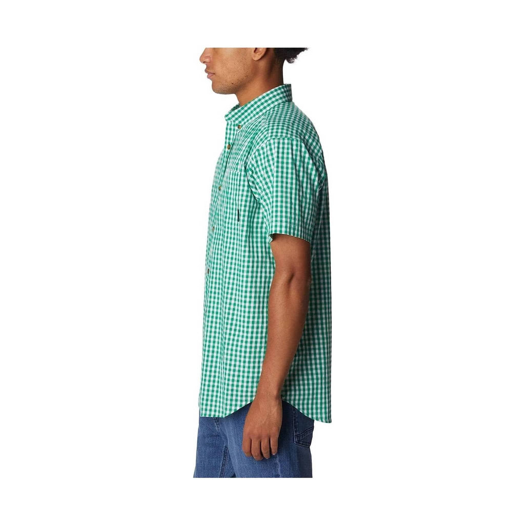 Columbia Men's Rapid Rivers II Short Sleeve Shirt - Bamboo Forest Multi Gingham - Lenny's Shoe & Apparel