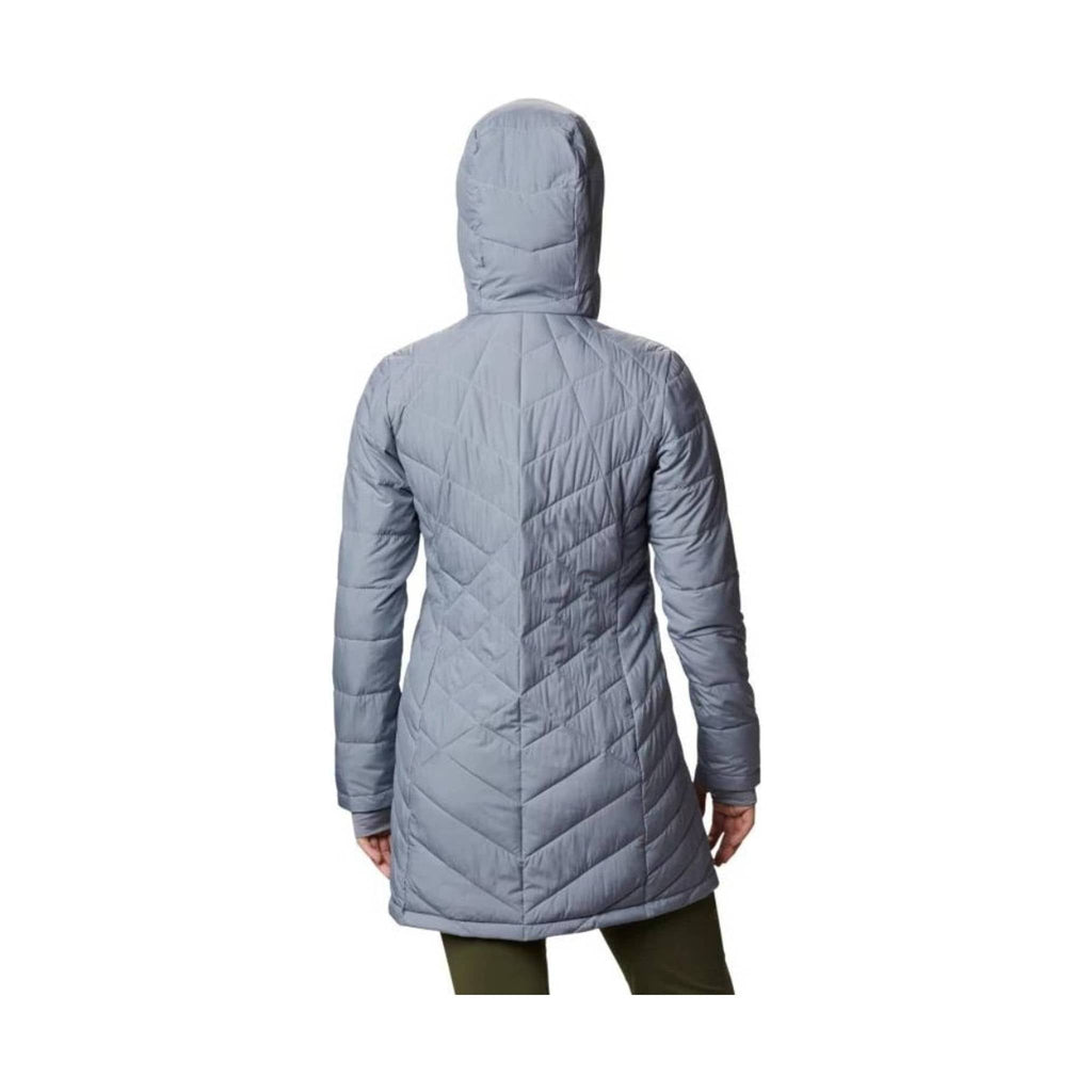 Columbia Women's Heavenly Long Hooded Jacket - Tradewinds Grey - Lenny's Shoe & Apparel