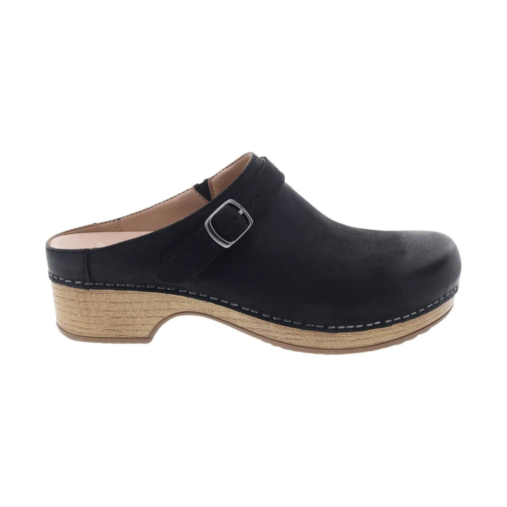 Dansko Women's Berry - Black Burnished Nubuck - Lenny's Shoe & Apparel