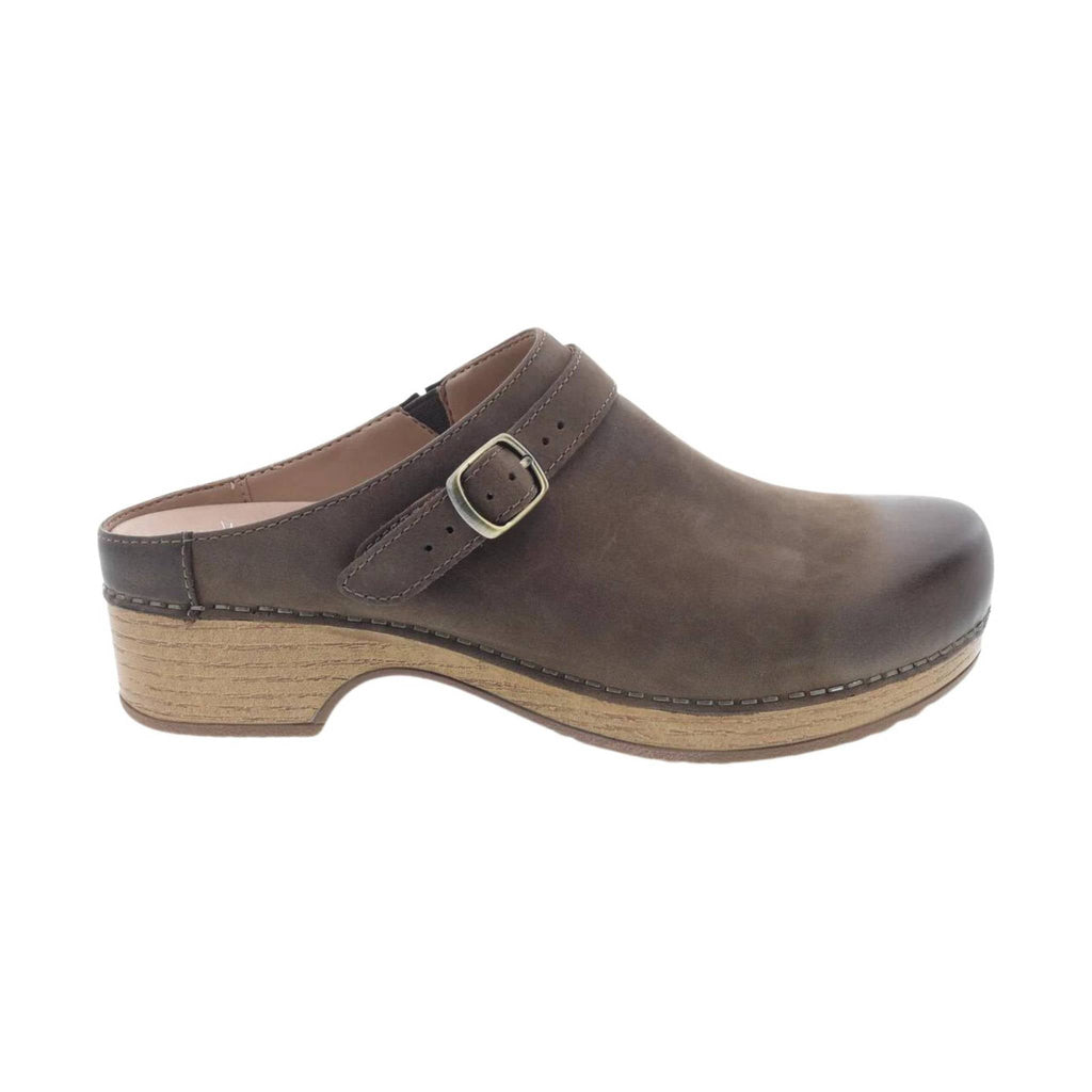 Dansko Women's Berry - Mushroom Burnished Nubuck - Lenny's Shoe & Apparel