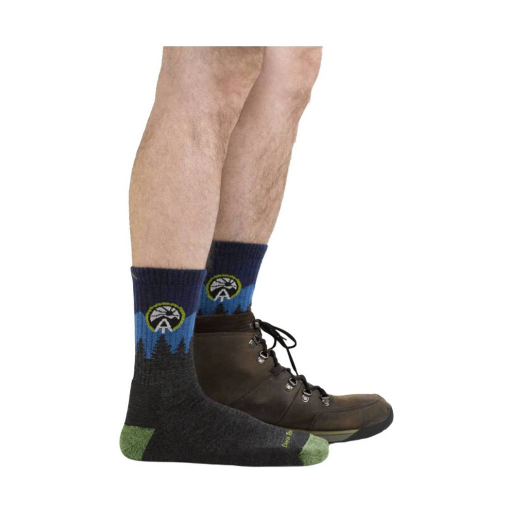 Darn Tough Vermont ATC Micro Crew Midweight Hiking Sock - Eclipse - Lenny's Shoe & Apparel