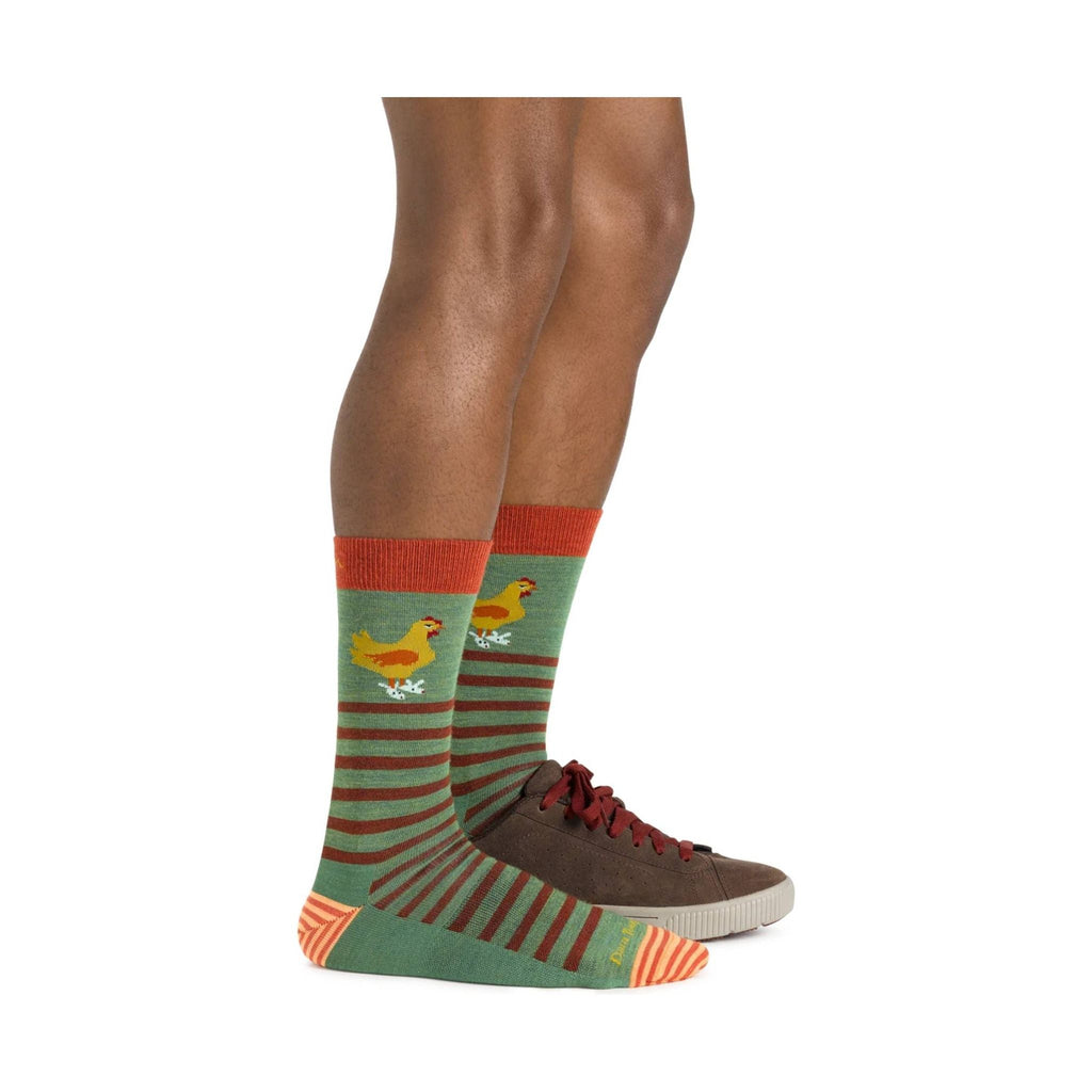 Darn Tough Vermont Men's Animal Haus Lightweight Lifestyle Sock - Willow - Lenny's Shoe & Apparel