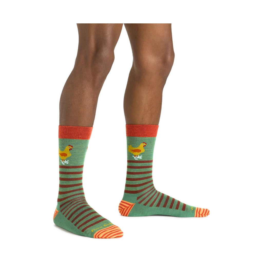 Darn Tough Vermont Men's Animal Haus Lightweight Lifestyle Sock - Willow - Lenny's Shoe & Apparel