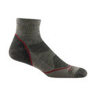 Darn Tough Vermont Men's Hiker Quarter Lightweight Sock - Taupe - Lenny's Shoe & Apparel