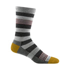 Darn Tough Vermont Men's Oxford Crew Lightweight Lifestyle Sock - Gray - Lenny's Shoe & Apparel