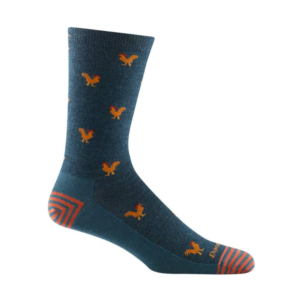 Darn Tough Vermont Men's Strut Lightweight Lifestyle Sock - Dark Teal - Lenny's Shoe & Apparel