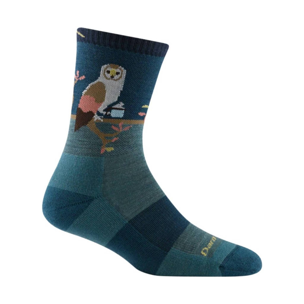 Darn Tough Vermont Women's Critter Club Lightweight Hiking Sock - Teal - Lenny's Shoe & Apparel