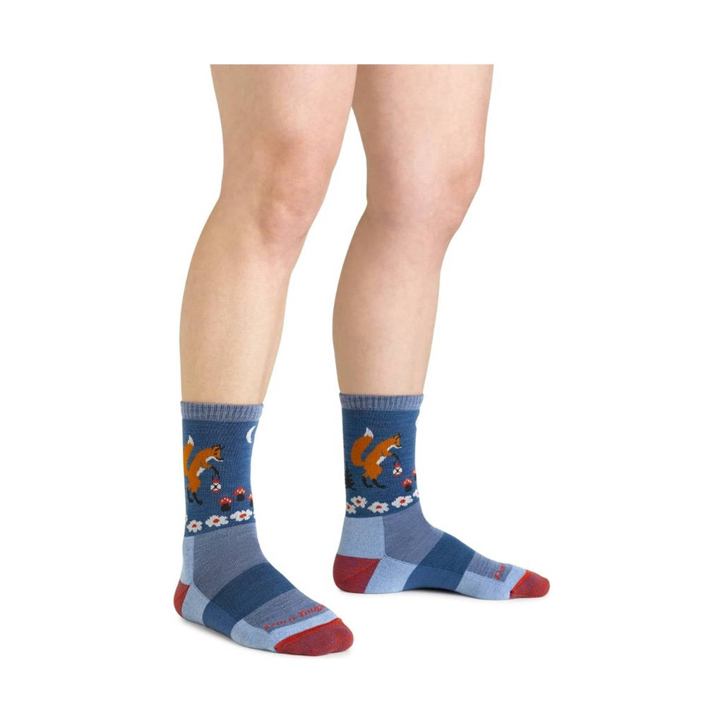 Darn Tough Vermont Women's Critter Club Lightweight Hiking Sock - Vapor - Lenny's Shoe & Apparel