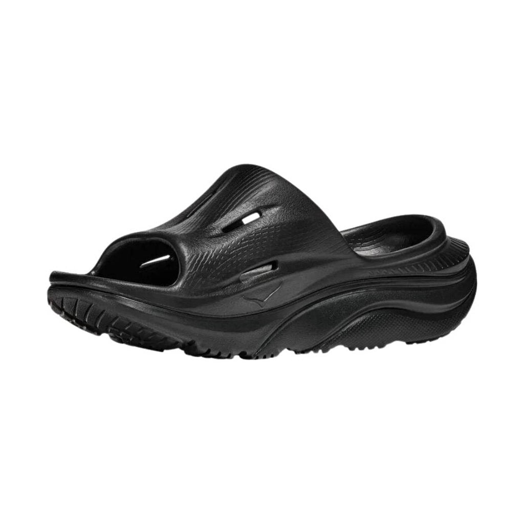 HOKA Ora Recovery Slide 3 - Black - Lenny's Shoe & Apparel